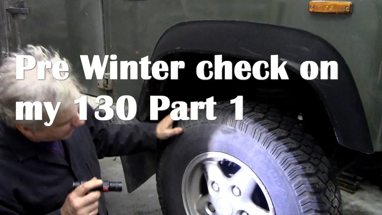 Pre-winter check of my 130 Part 1. Wheels and underside