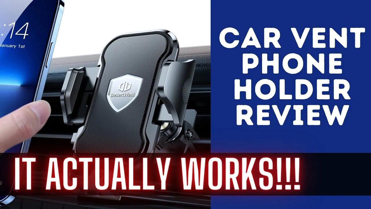 Simple & Sturdy Car Vent Phone Holder | Honest Product Review #shorts