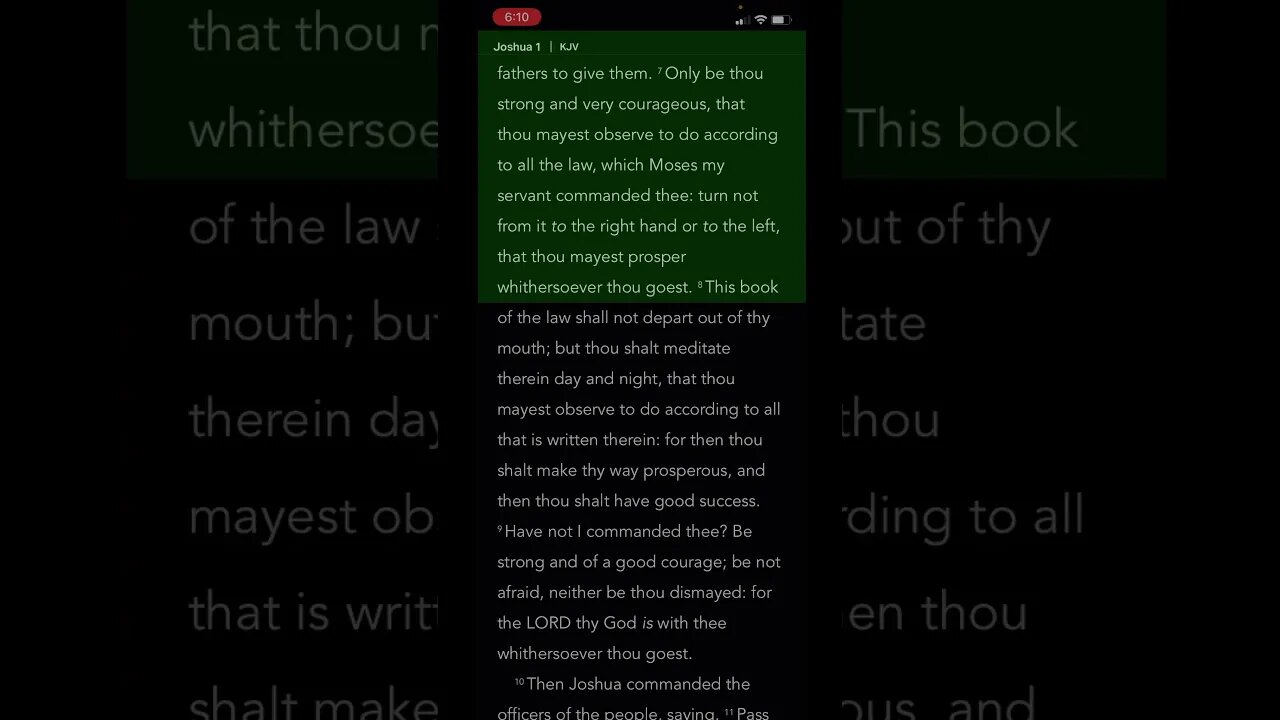 Morning Prayer 320: Joshua 1:7 #christian #religion #sda