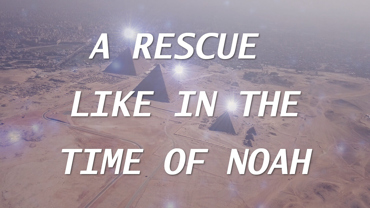 ALERT – IS IT THE LAST CALL? / A RESCUE LIKE IN THE TIME OF NOAH