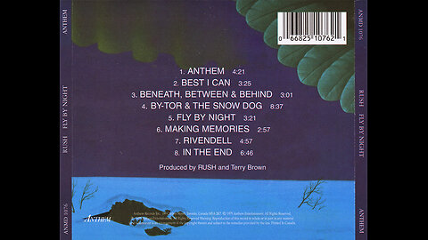 1975 - Rush - Fly By Night [FULL ALBUM]