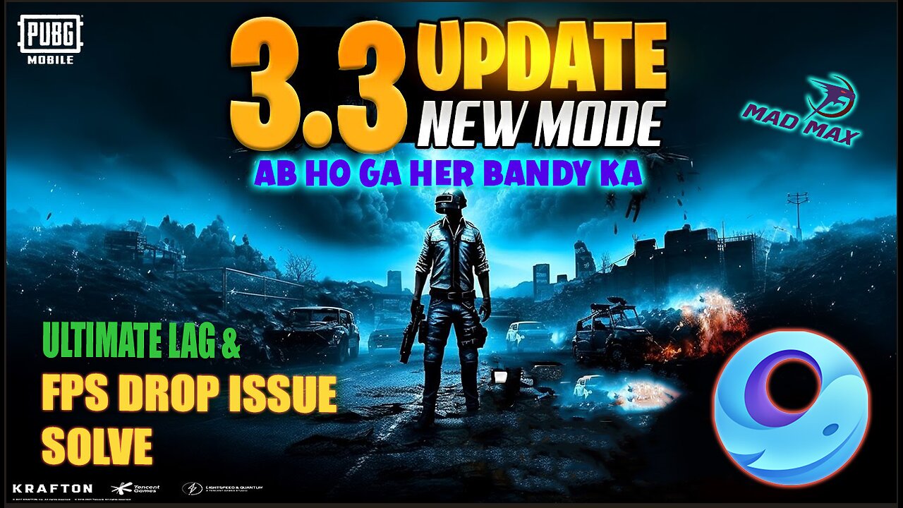 New Method || Ultimate Lag Fix & FPS Drop Fix || PubgMobile || After 3.3 Update in Urdu/Hindi 2024