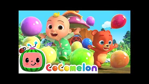 Animal Time Balloon Song | CoComelon Animal Time | Animals for Kids