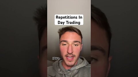 Putting In Repetitions Day Trading #daytrading #forextrading #futurestrading #forex #daytradingtips