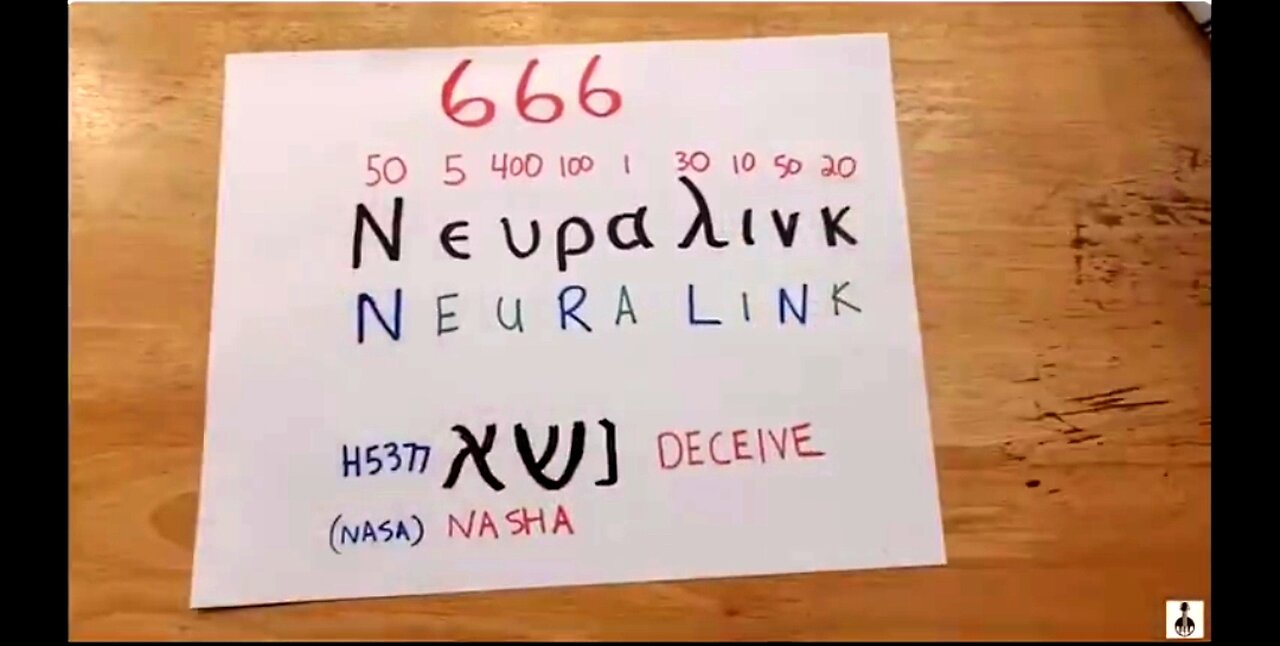 NEURALINK = 666 💀 NASA NASHA = DECEIVE BE AWARE! ⚔️