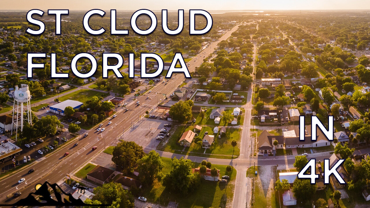 Spectacular 4K drone footage of St. Cloud, Florida