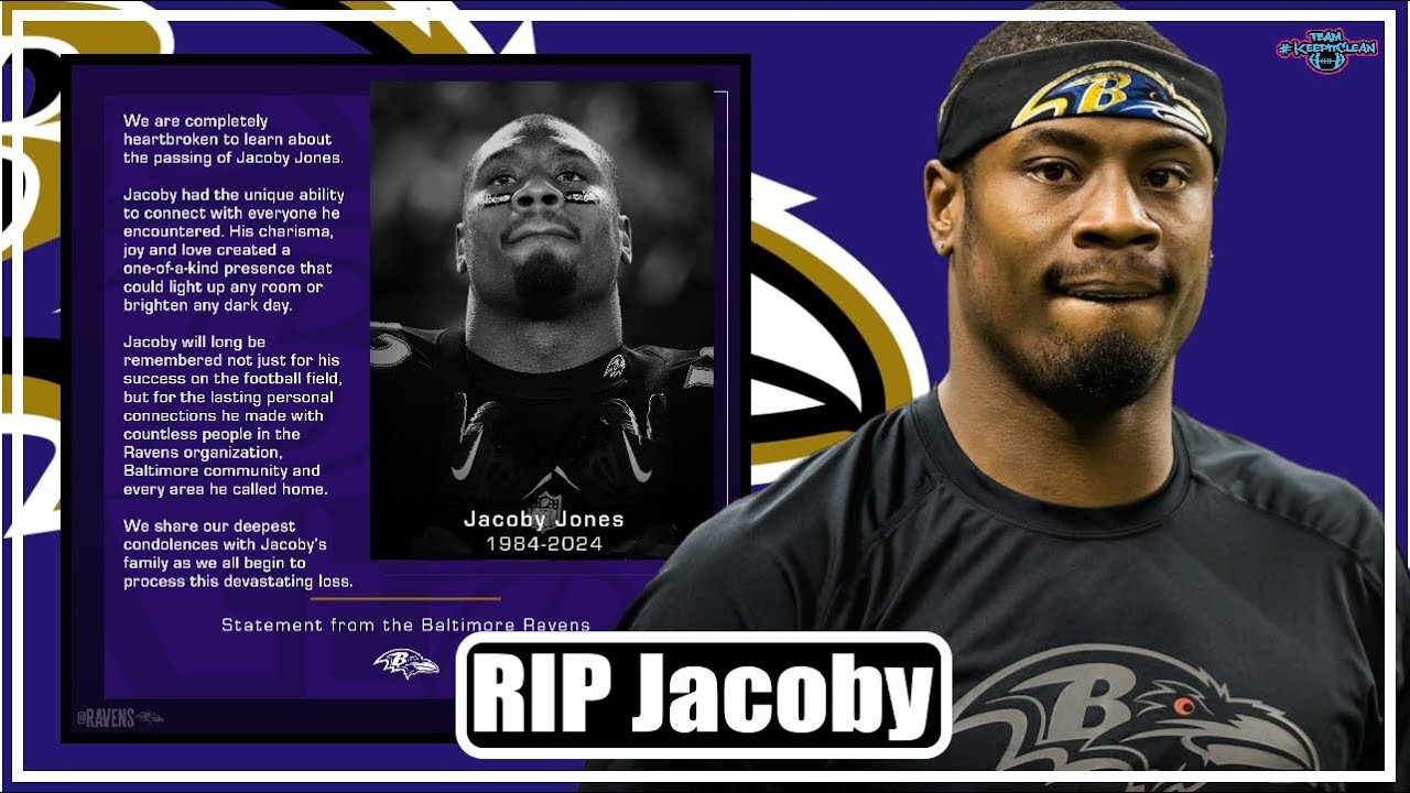 Former NFL wide receiver Jacoby Jones, a Super Bowl star for Ravens, has died at age 40