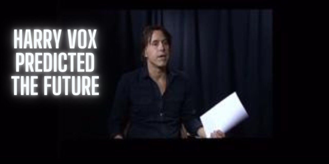 HARRY VOX PREDICTED THE FUTURE IN 2014 - OPERATION LOCKSTEP