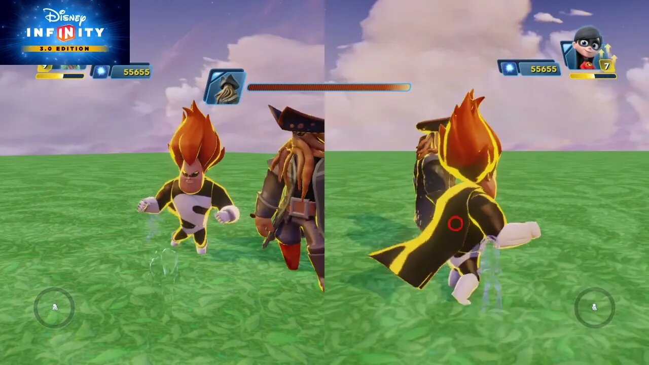 Disney Infinity 3.0 Vanellope & Violet vs Davy Jones & Syndrome