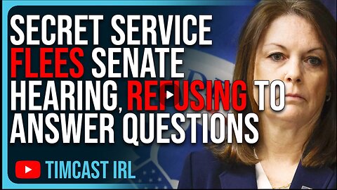 Secret Service FLEES Senate Hearing, Refusing To Answer Questions Sparking Conspiracies