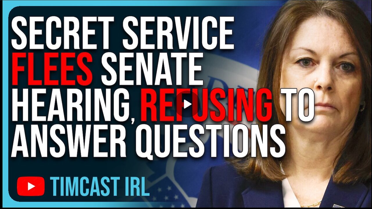 Secret Service FLEES Senate Hearing, Refusing To Answer Questions Sparking Conspiracies