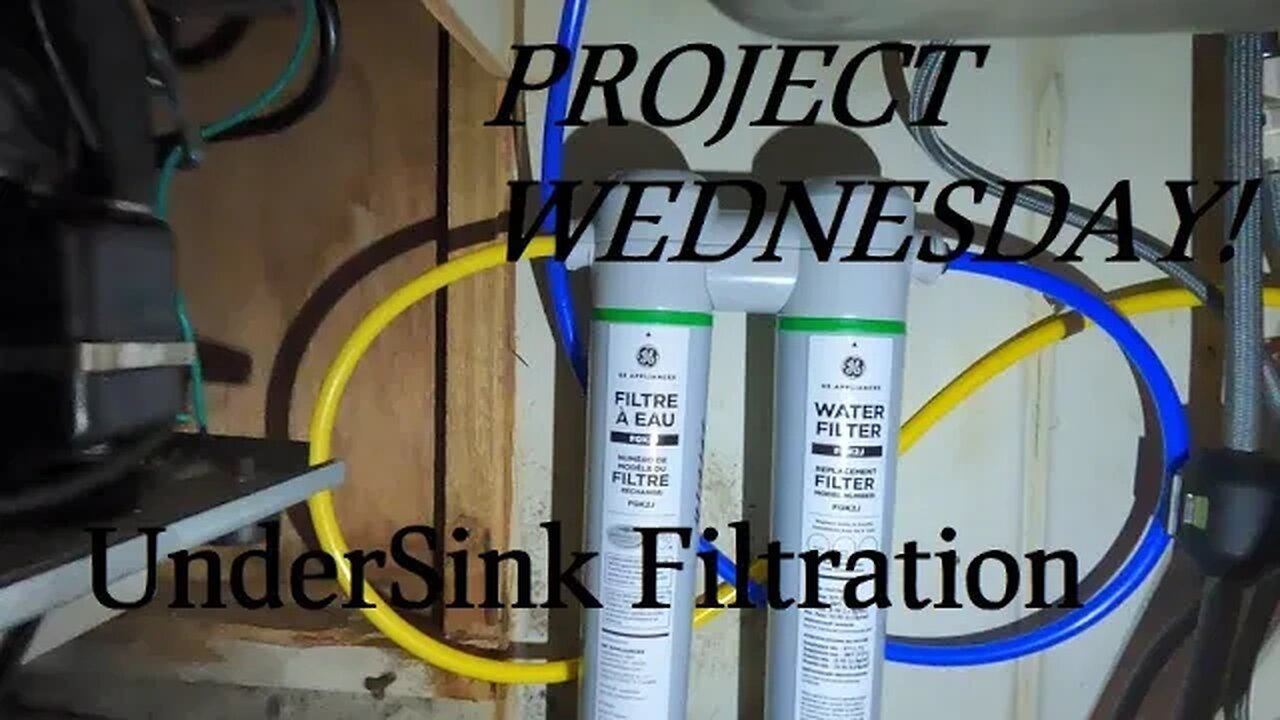We ADD Another Set Of UnderSink FILTERS To Start DRINKING The WATER Out Of Our TANKS!
