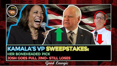 The Following Program: Weird Walz = Kamala's HUGE BLUNDER; Josh Shapiro= FAILED JINO