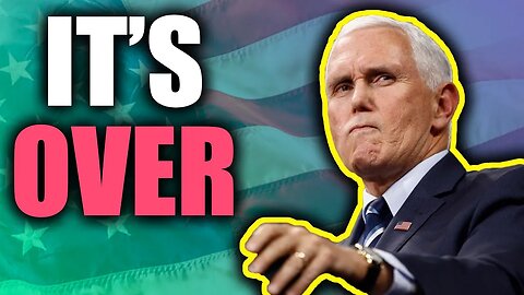 JUST IN: Mike Pence FINALLY Exposes The Truth...
