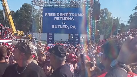 A Biblical, and Spiritual, Moment #MAGA in Butler 2 PA