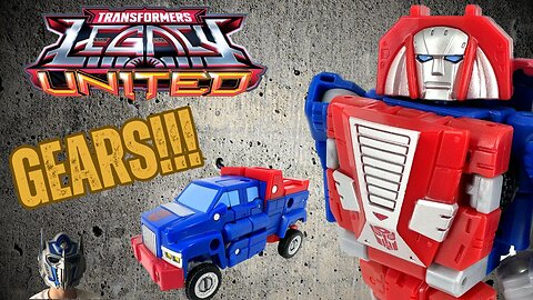 Transformers Legacy United - G1 Universe Gears Full Review & Transformation