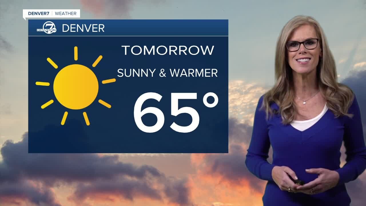 Warmer weather before our next snowfall