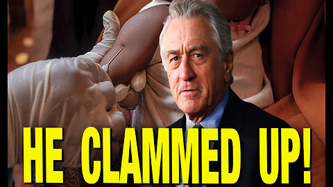 De Niro SHUT UP About The Vaxx-Autism Connection!
