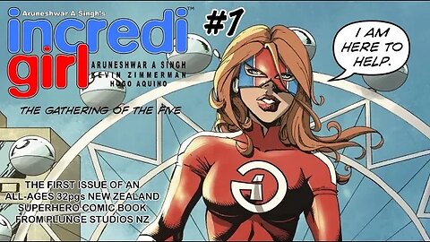 PlungeCast host & Incredi-Girl creator, Aru was guest on Nyobi Comics channel #incredigirl