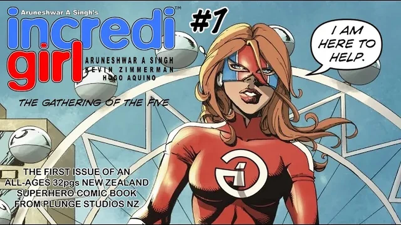PlungeCast host & Incredi-Girl creator, Aru was guest on Nyobi Comics channel #incredigirl