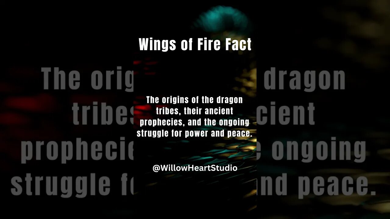 Pyrrhia's Connection: Daily WoF Facts #facts #wingsoffire