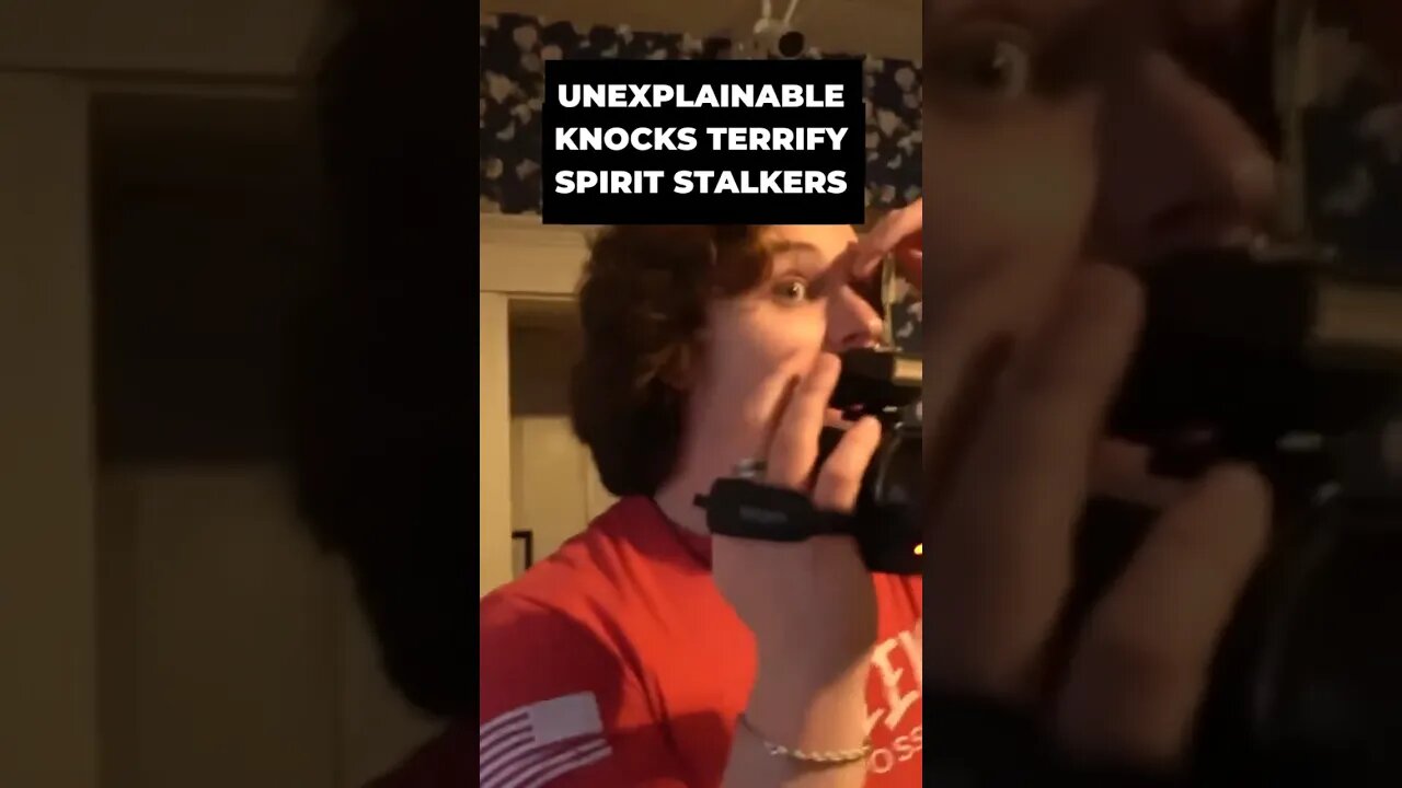 Intelligent Unexplainable Knocks Caught on Camera #paranormal #ghosthunting #ghost #foryou #ytshorts