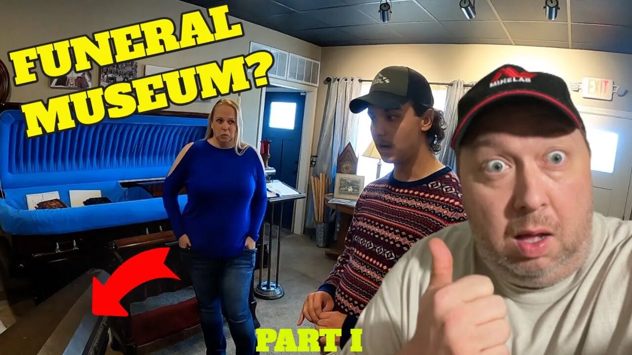 A RARE LOOK INSIDE FUNERAL MUSEUM IN MARSHALLTOWN IA (Part I)