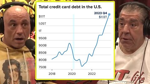 American Credit Card Debt Is At 1.3 Trillion | Joe Rogan & Joey Diaz