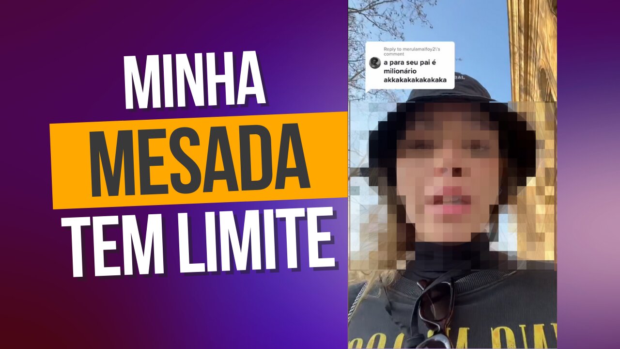 Essa TikToker milionária está passando dificuldades em Paris