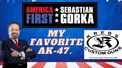 My favorite AK-47. Marc Krebs with Sebastian Gorka on AMERICA First
