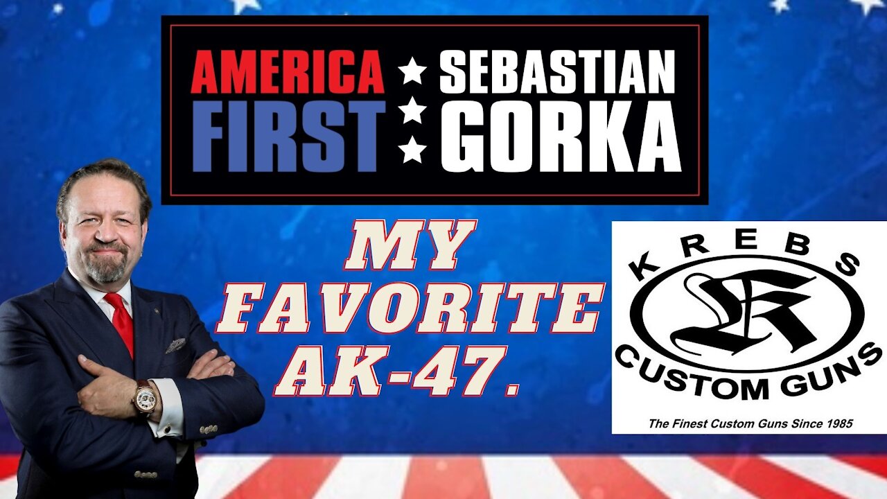 My favorite AK-47. Marc Krebs with Sebastian Gorka on AMERICA First