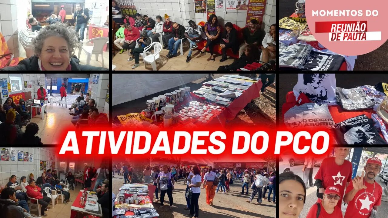Atividades do PCO | Momentos do Reunião de Pauta