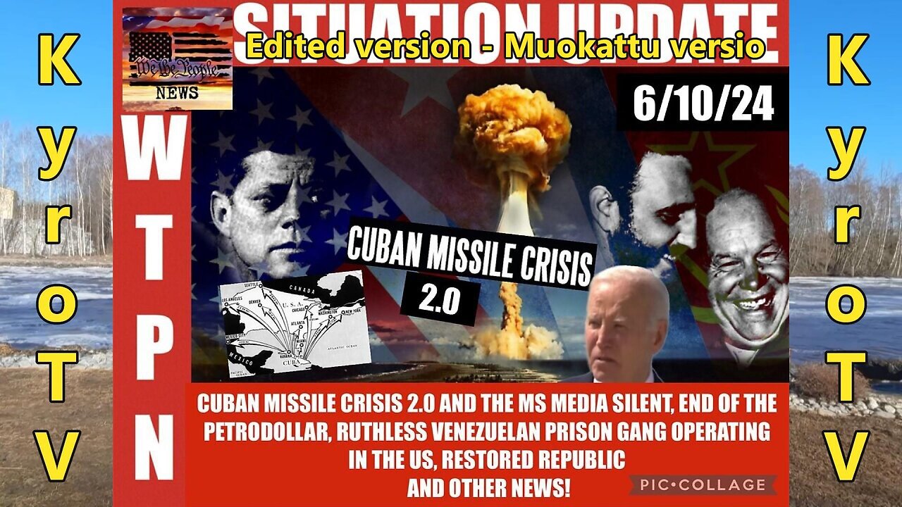 Situation Update - June 10, 2024 (edited version) (Swedish subtitles)