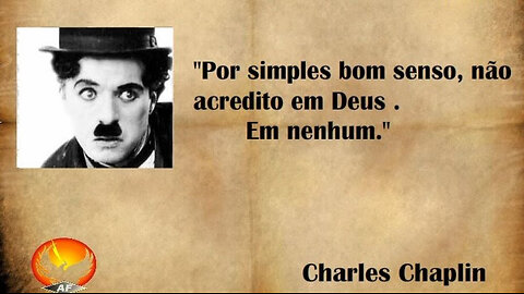 Recado aos ateus!