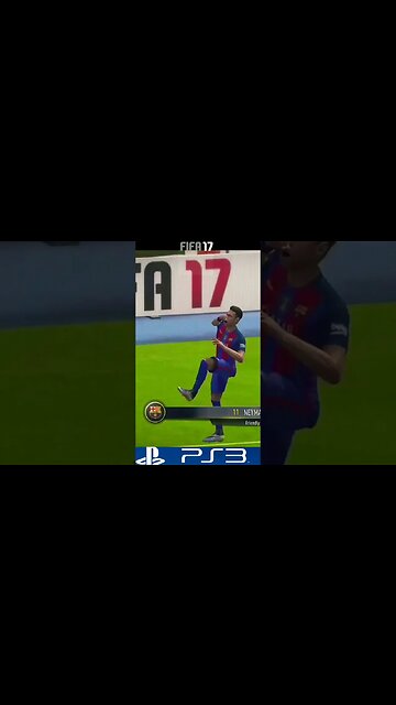 Neymar Goal & Celebration- FIFA 17 PS3 #shorts