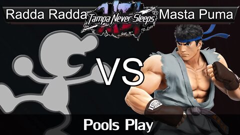 Radda Radda (G&W) vs. Masta Puma (Ryu) - Pools Play - TNS 6