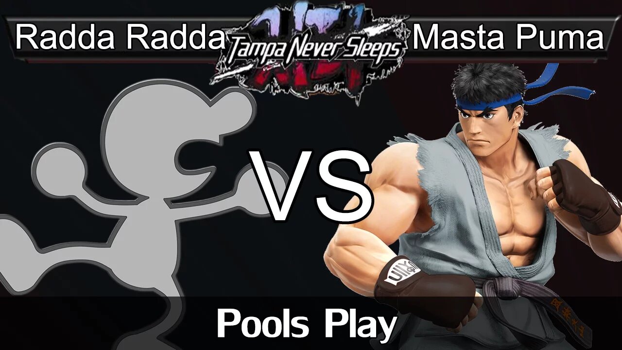 Radda Radda (G&W) vs. Masta Puma (Ryu) - Pools Play - TNS 6
