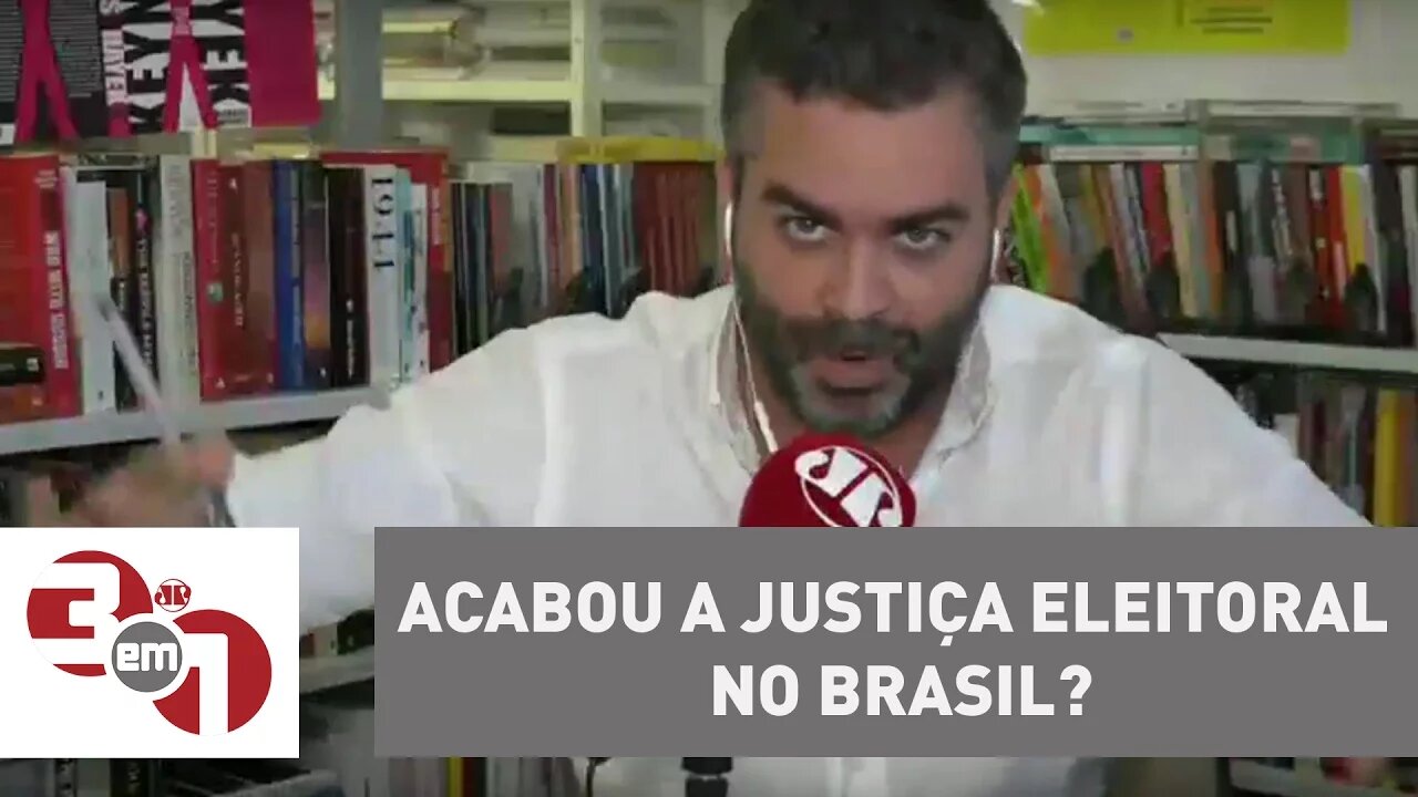 Andreazza: Acabou a justiça eleitoral no Brasil?