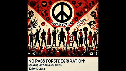 No Pass for Hate: Speaking Out Against Degradation✊