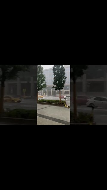 Moscow, Russia. Rain.