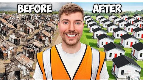 I Built 100 Houses And Gave Them Away!