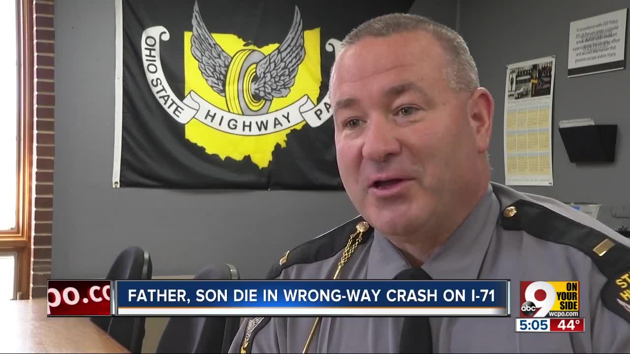 Father, son killed in crash on I-71 in Troy