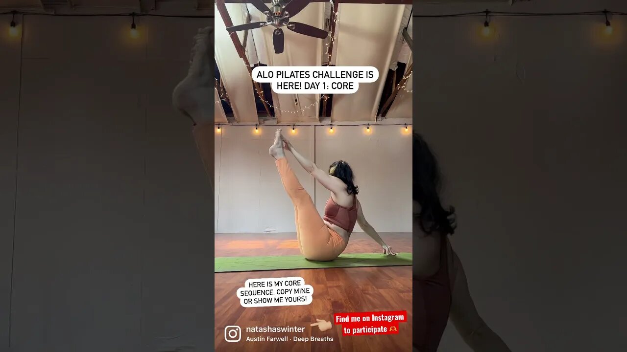 8 days of Pilates. Day 1 CORE 🔥