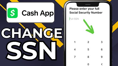 HOW TO CHANGE SSN ON CASH APP