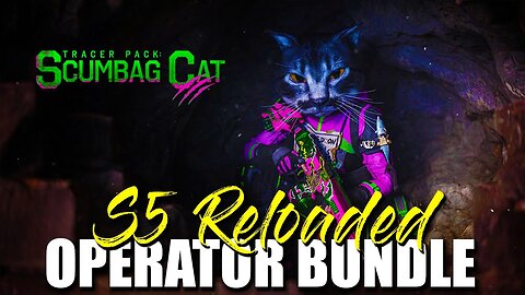 Scumbag Cat Tracer Pack Operator Bundle Showcase in MW3