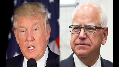 Trump Responds to Minnesota Gov Tim Walz’s VP Nomination With Two Words