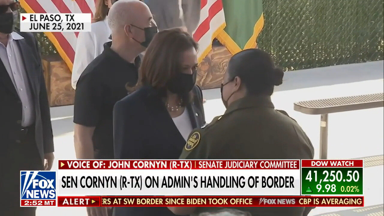 Sen. John Cornyn: The Biden Admin Is Essentially Providing A 'Ticket' For People Into The U.S.