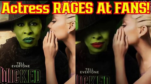 Wicked Star Cynthia Erivo MELTS Down Over Fan Edit Of New Poster! Goes On Unhinged Rant
