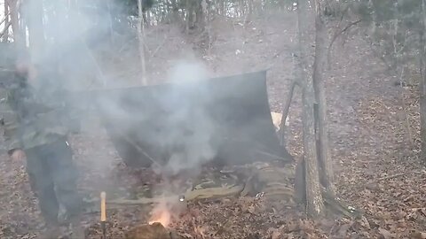texas bushcraft 10'x10' tarp review part 2 the field test.