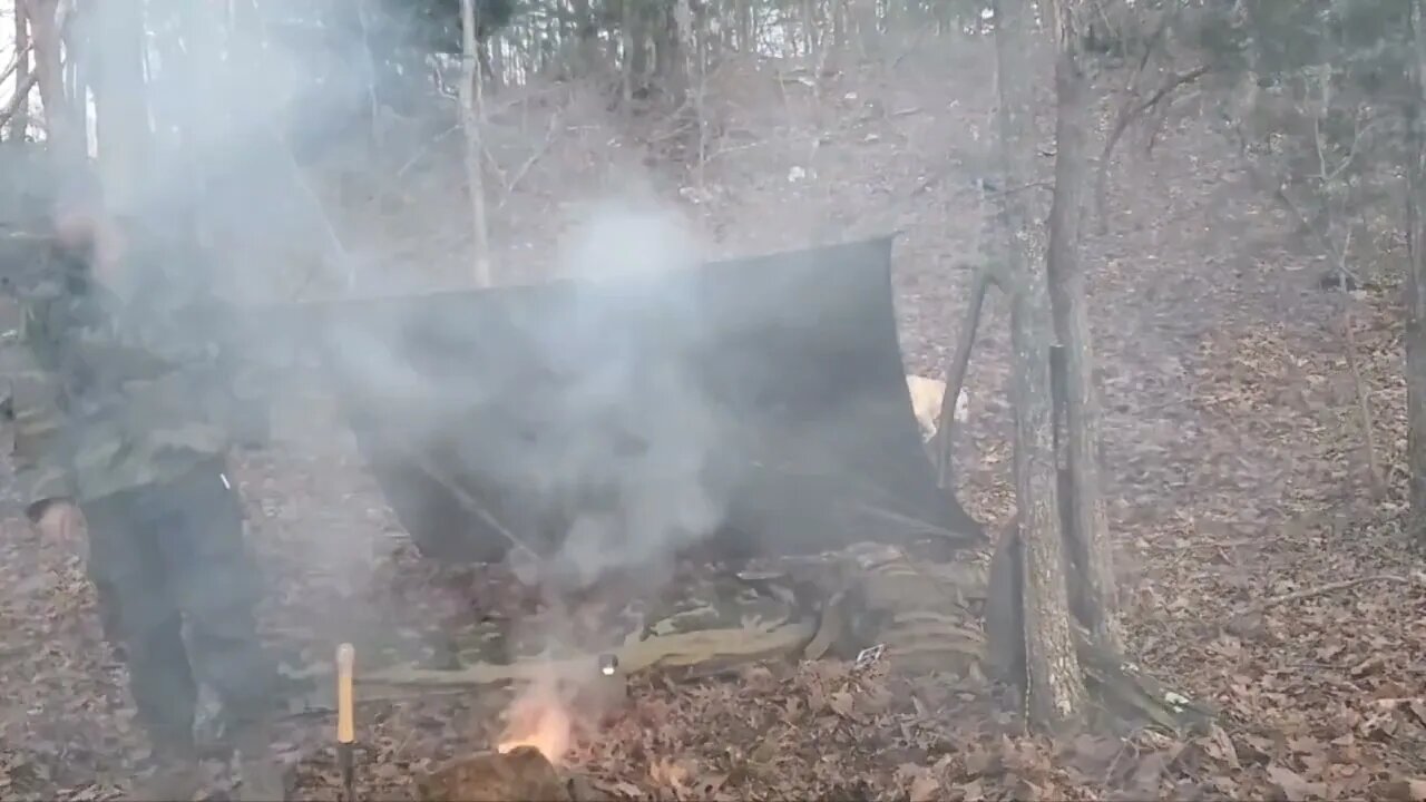 texas bushcraft 10'x10' tarp review part 2 the field test.